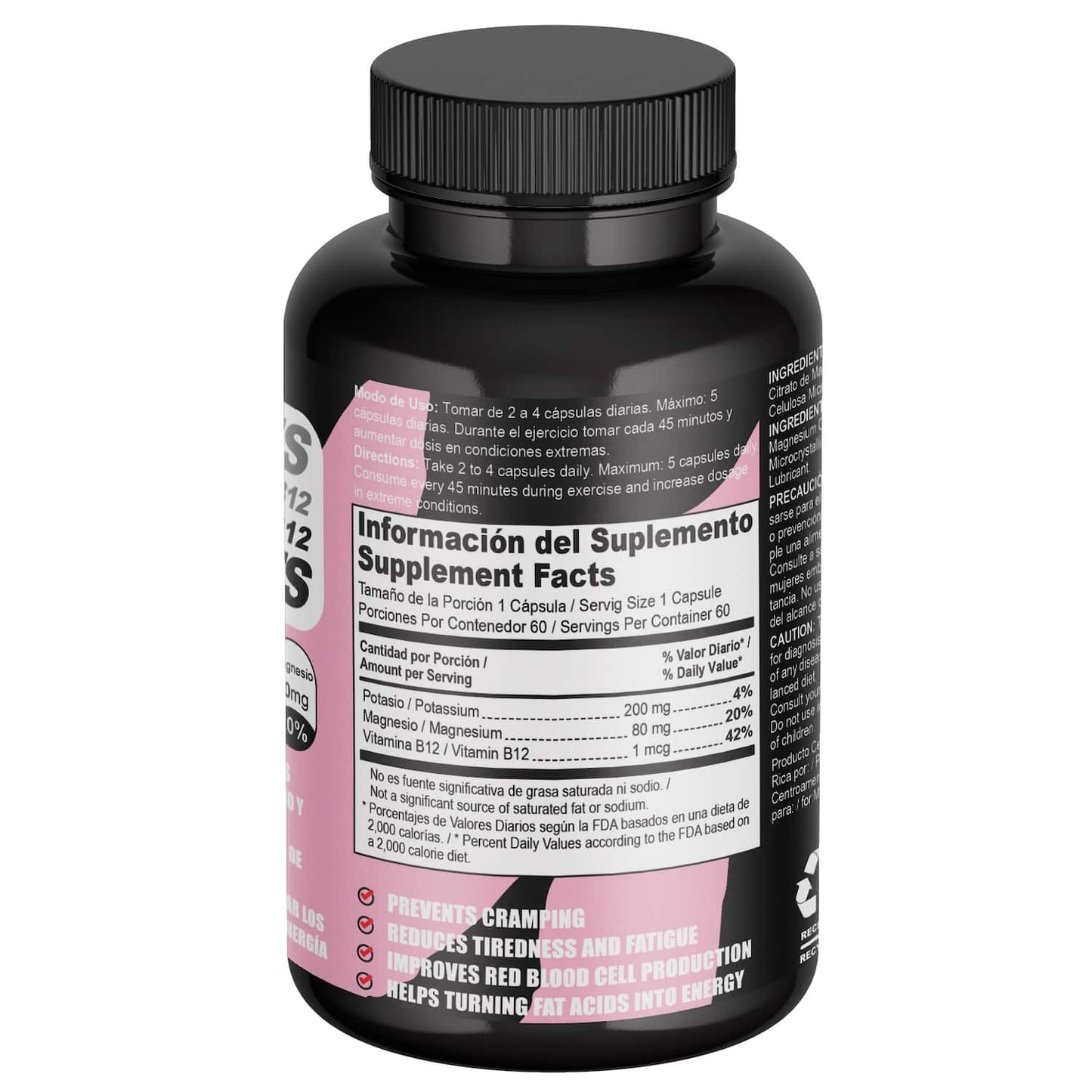 MOUK Essentials: Vitamina B12 | Magnesio | Potasio