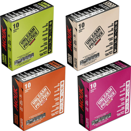 Pack Ultraman: 40 Geles Energéticos - Coco | Naranja | Limón | Pitahaya