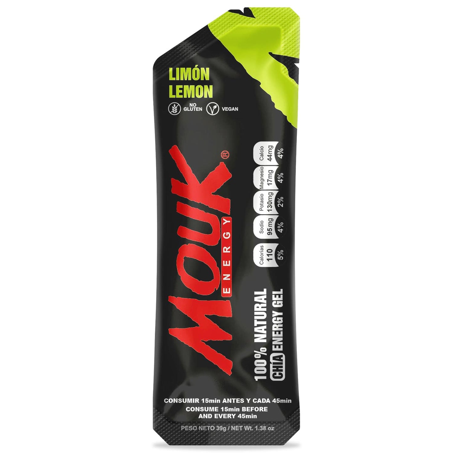 Pack Fondo: 5 Geles Energéticos Variados | 4 Cápsulas de Mg, K y Vitamina B12