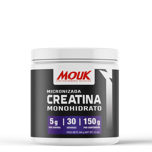 Monohidrato de Creatina Micronizada MOUK | 30 Servidas - 150g
