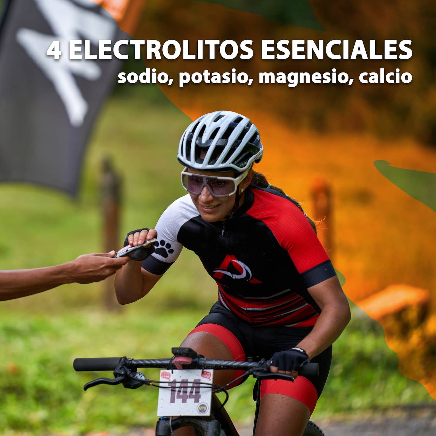 Gel Energético MOUK Sabor Naranja | Natural | No Cafeína | No Gluten