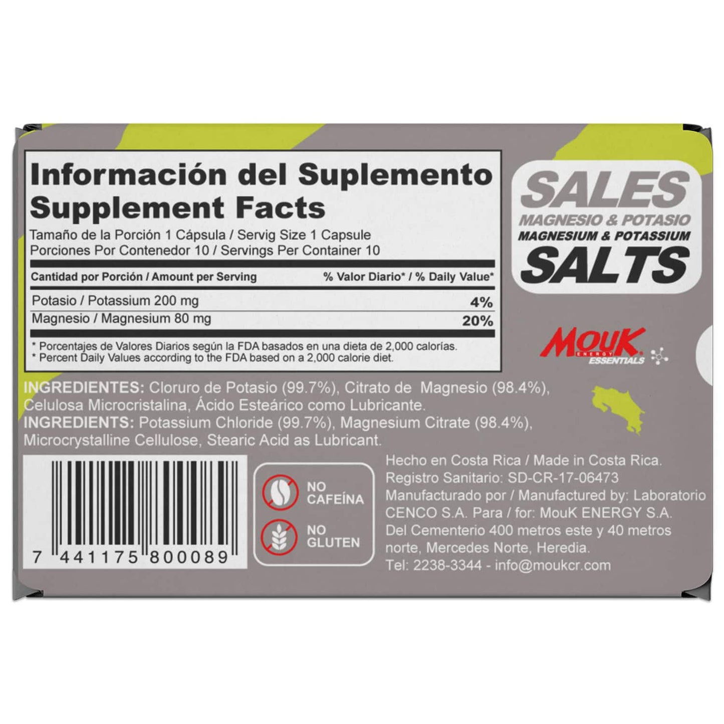 Pack Conquistadores: 8 Geles Energéticos Naturales | 10 Cápsulas de Mg y K | 4 Cápsulas de Mg, K y Vitamina B12