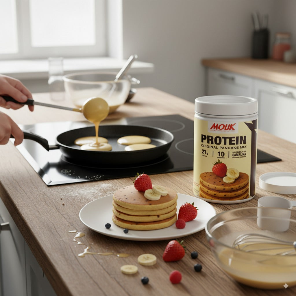 Pancakes con PROTEÍNA MOUK | Premezcla (270g)